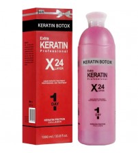 Keratin Botox Extra Keratin Professional X24 Layer 1 Day Keratin Protein Collagen 1000ml